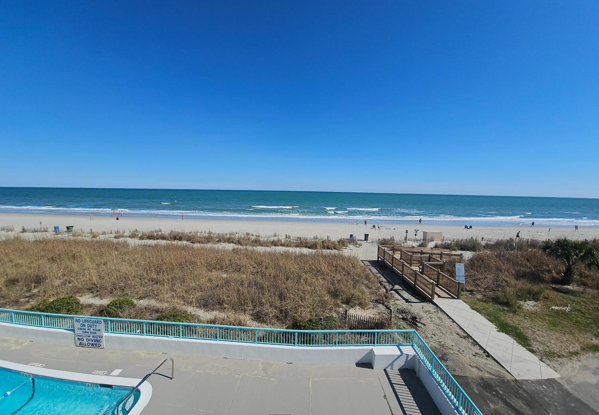 Southern Breeze Ocean Front Hotel Myrtle Beach Eksteriør billede